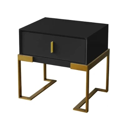 Picture of Walkie Modern Black nightstand