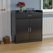 صورة چيلوبي خزانة الأحذية لون أسود