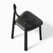 Picture of Kairo Noir Dining Chair – Painted Elegance in Natural Wood
