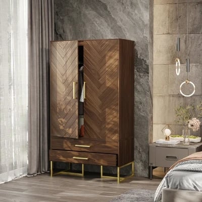 Picture of Gucci Elegant wardrobe Natural wood