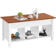 Lemmons Lift Top 4 Legs Coffee Table with Storage