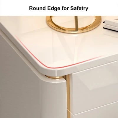 صورة طاولة غرفة نوم حديثة 3درج - جرانسي