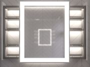 مرايا مضيئة بوحدات تخزين خلفية متحركة