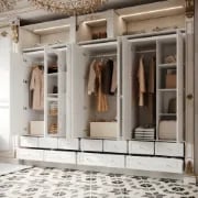 Picture of Mexico elegant wardrobe with mirror