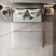 صورة سرير لونا كيرف المُنجَّد