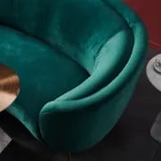 Picture of Velly Modern Deep Green Velvet Sofa
