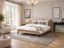Picture of Marvello Upholstered Bed – Padded Headboard with Decorative Studs