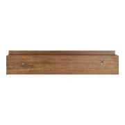 Creager Accent Wall Shelf Ledge with Hook - Naturals 