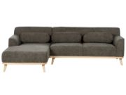 Picture of Milano L-Shaped Sectional – Natural Wood