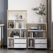 Picture of Luria's bookshelf