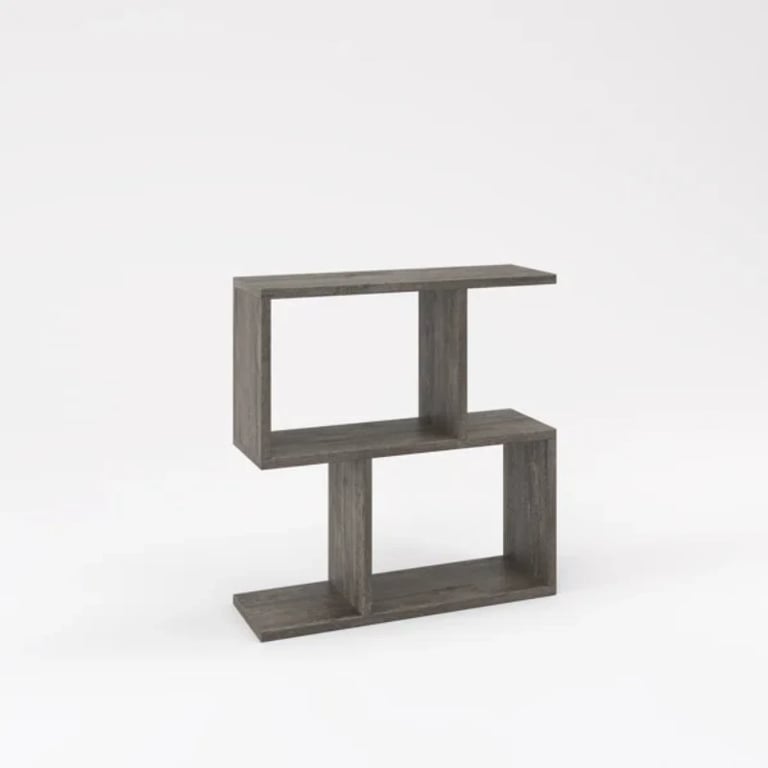 Picture of Kayli Natural wood side table - Four Shelves