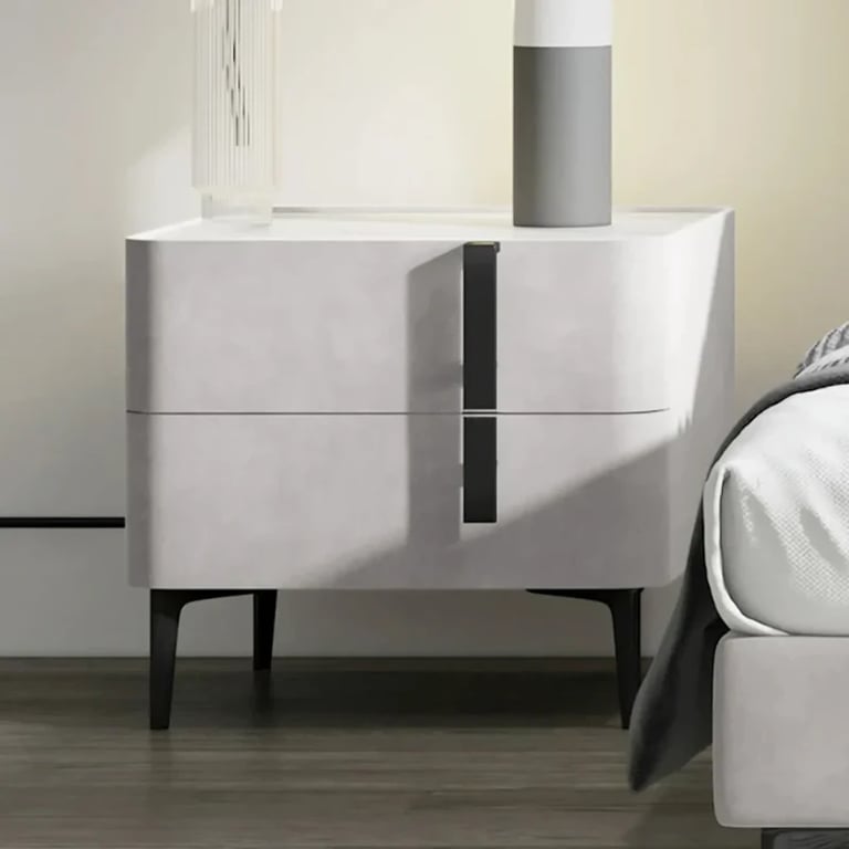 Picture of Ferezi Modern Nightstand - 2 drawers