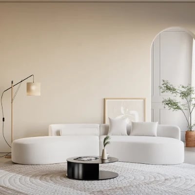 صورة كنبة إلورا المخملية