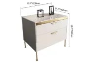 Picture of Fera Modern White Nightstand