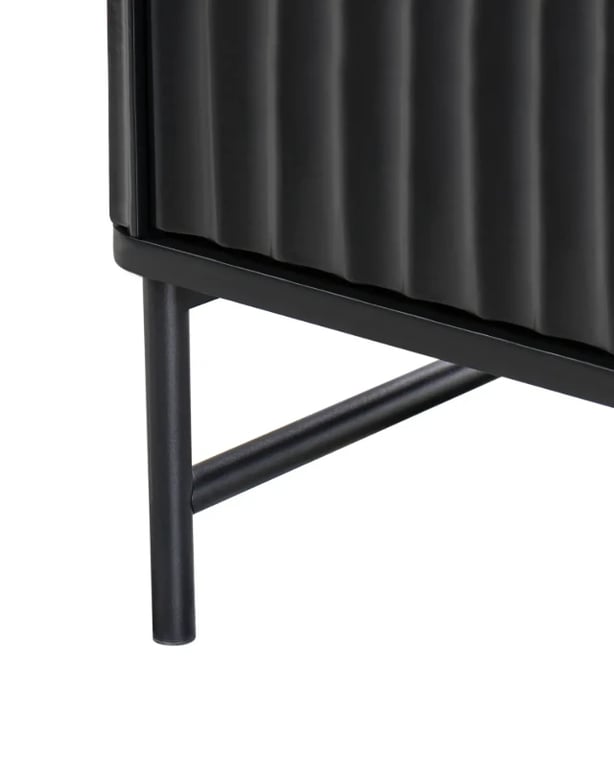 Lorven Modern Bedside Table – Natural Wood