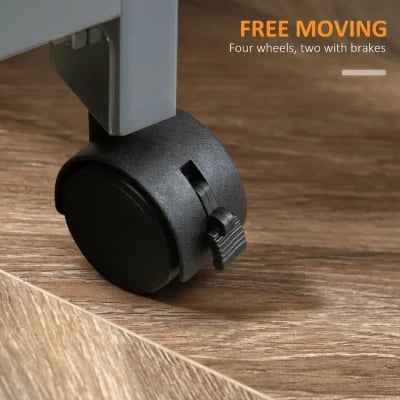 Kulinos Small Kitchen Island with Wheels