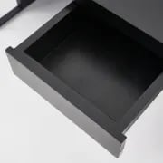 صورة ريمي – مكتب كتابة من الخشب الطبيعي مع قاعدة معدنية