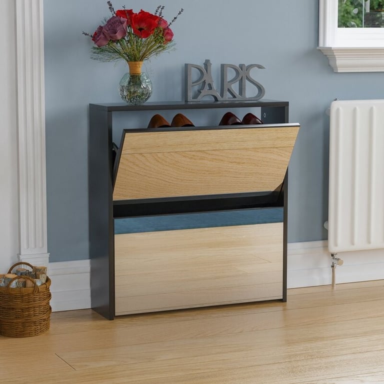 Juliāna 8 Pair Shoe Storage Cabinet