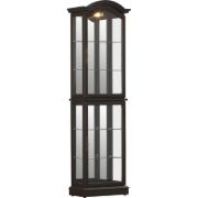 Ping Display Cabinet with Lighting – Natural Wood