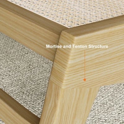 صورة كرُوكو كرسي لاونج جاباندي – من الخشب الطبيعي والراتان