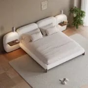 Picture of Serenity Upholstered Bed – Modern Comfort & Style