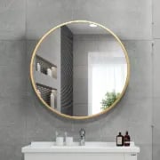 curyna Round  Wall Mounted Mirror