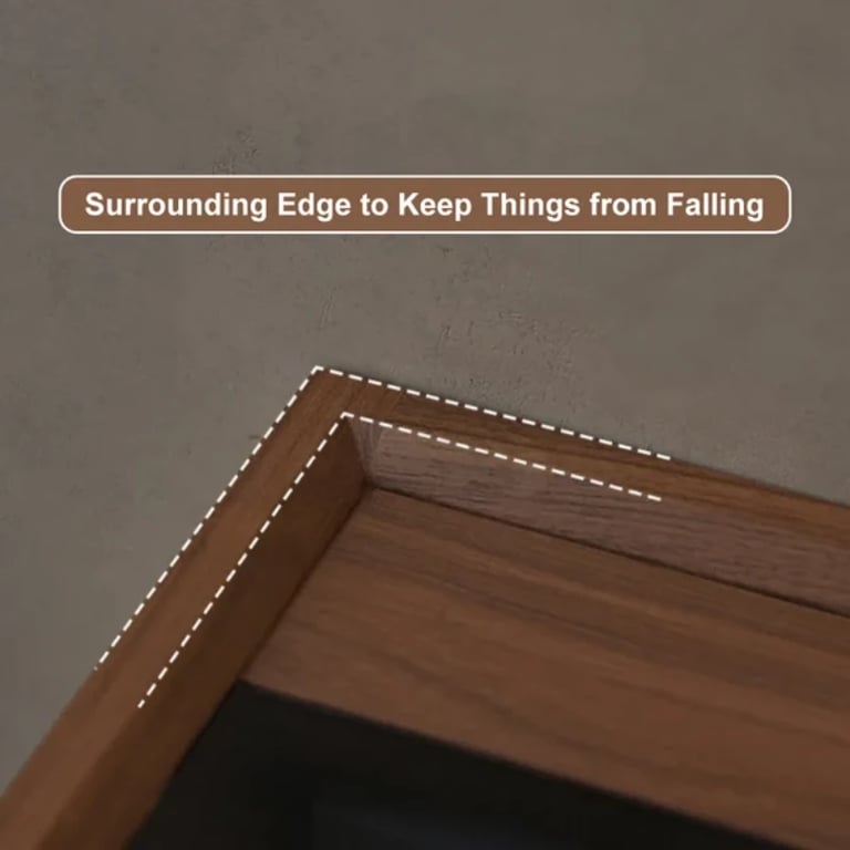 صورة طاولة غرفة نوم حديثة جرانيل - خشب طبيعي