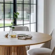 Picture of Nara Round Dining Table – Natural Wood