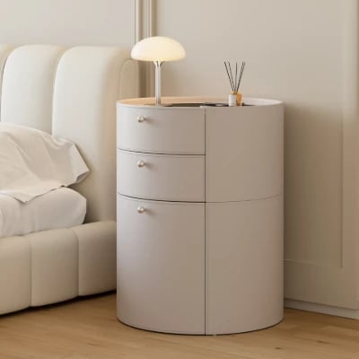 Picture of Perle Natural Wood - Side Table.