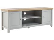 Picture of Sleek grey TV table
