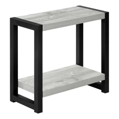 Picture of Brulotte Natural wood Side table - One shelf