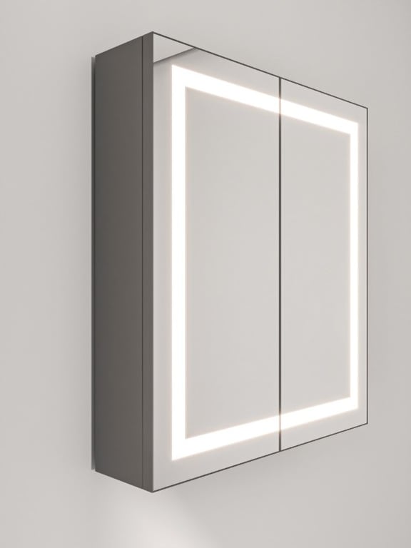 Picture of Lustra – LED Bathroom Mirror Cabinet with Multifunctional Storage