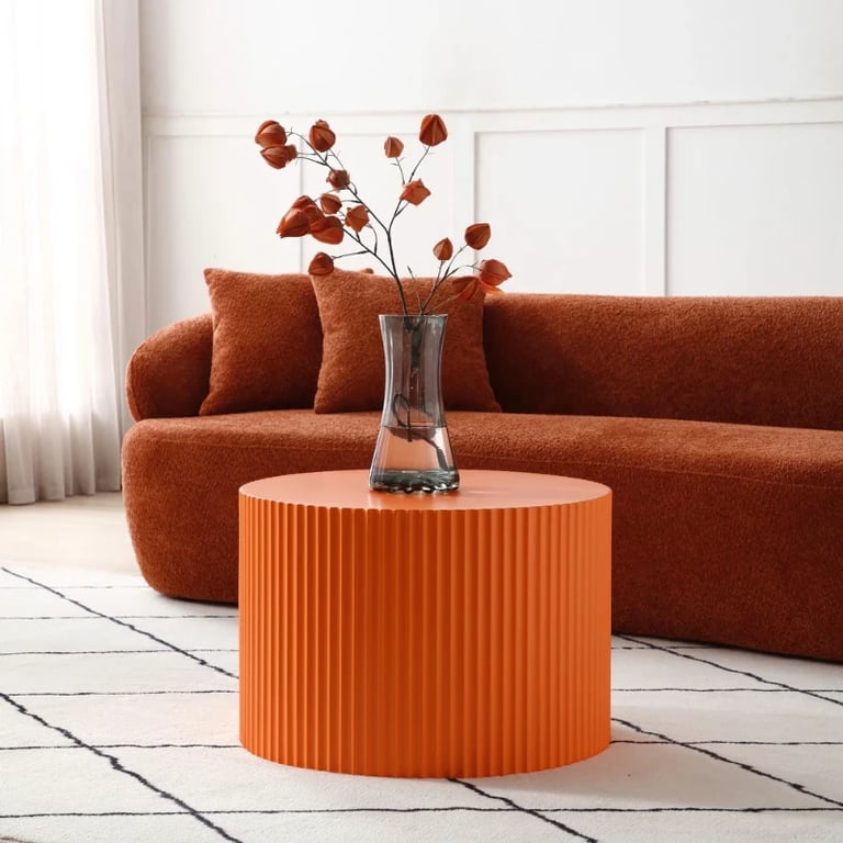 صورة آڤارا  طاولات متداخلة دائرية من الخشب الطبيعي