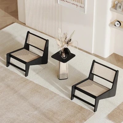 صورة كرُوكو كرسي لاونج جاباندي – من الخشب الطبيعي والراتان