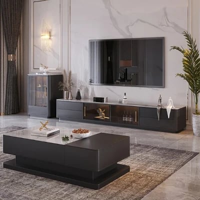 Picture of Grany Natural wood TV table