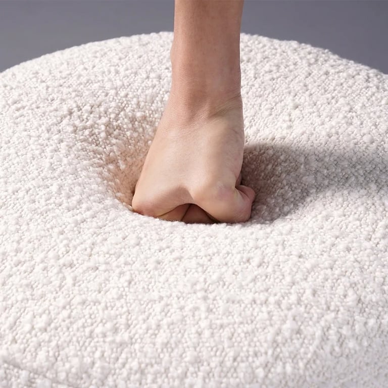 Picture of Luma Pure Comfort Pouf – With Solid Wood Base