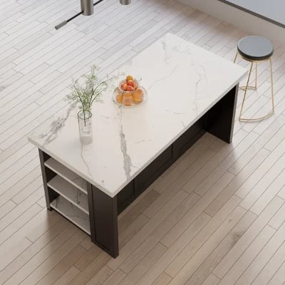 Grata Kitchen Island with Storage