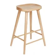 Picture of Rixo Backless Natural Wood Counter Chair