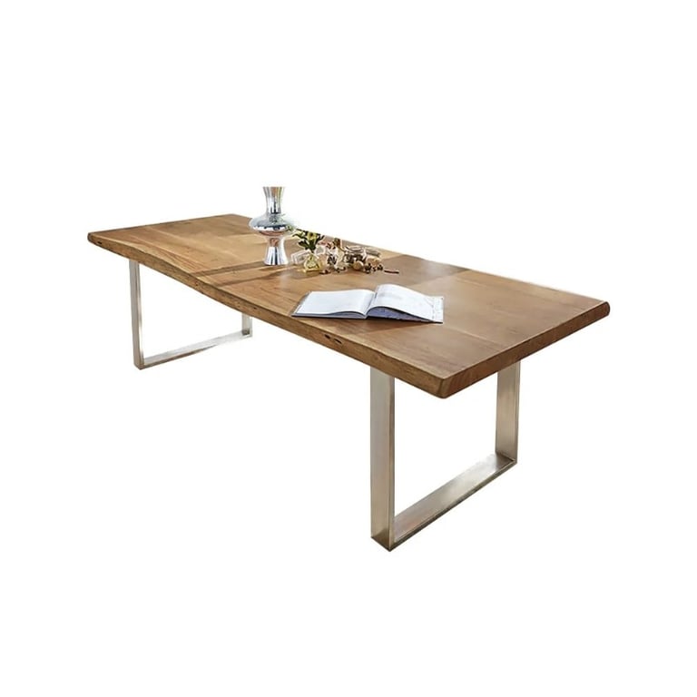 Picture of Igloo Dining table - Natural wood with Metal