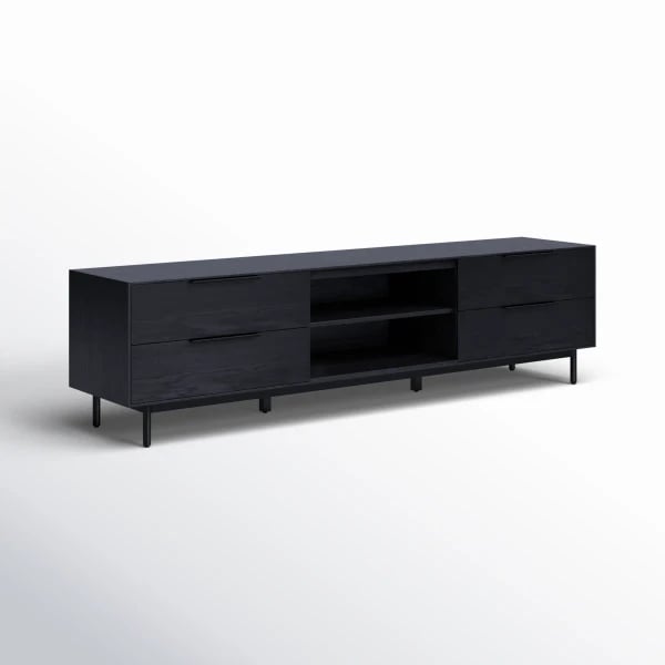 Avero – TV Stand with a Modern Minimal Design – Natural Wood