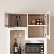 Picture of Azha White small Sideboard - Natural wood