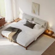 Picture of Velmor Modern Bed - Natural Wood