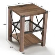 Picture of Celia - Natural wood Side table