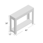 hazinda 101cm Console Table