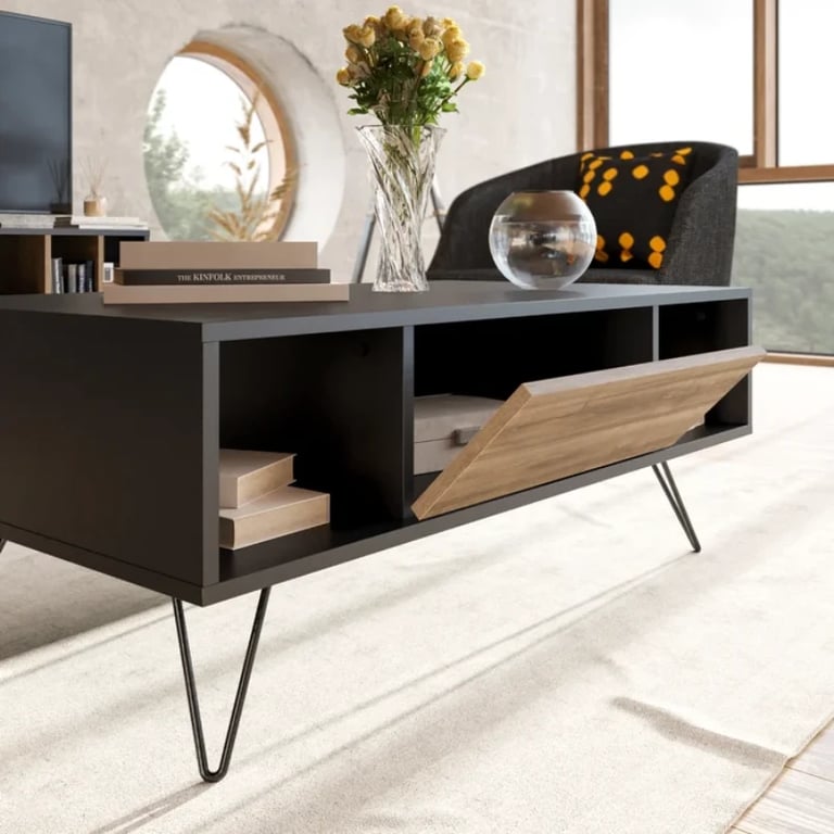 Kayce 4 Legs Coffee Table with Storage