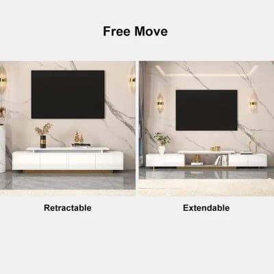 Picture of Flexta Expandable TV Stand – Glossy