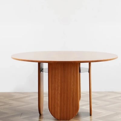 Picture of The Crescent Root Dining Table - Natural wood