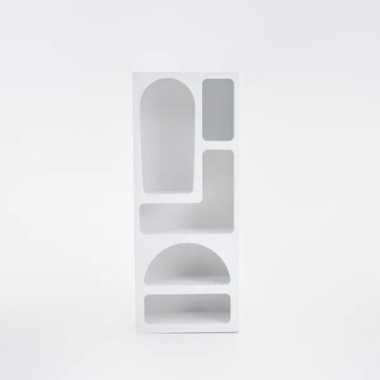 صورة موانا خزانه كتب مع رف خشبي و اماكن تخزين - خشب طبيعى