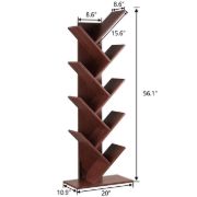 Picture of Pibble 9 -Tier Standard Bookcase - Brown