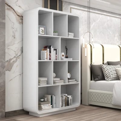Picture of Picanto Bookcase with 4 Shelves - Natural Wood